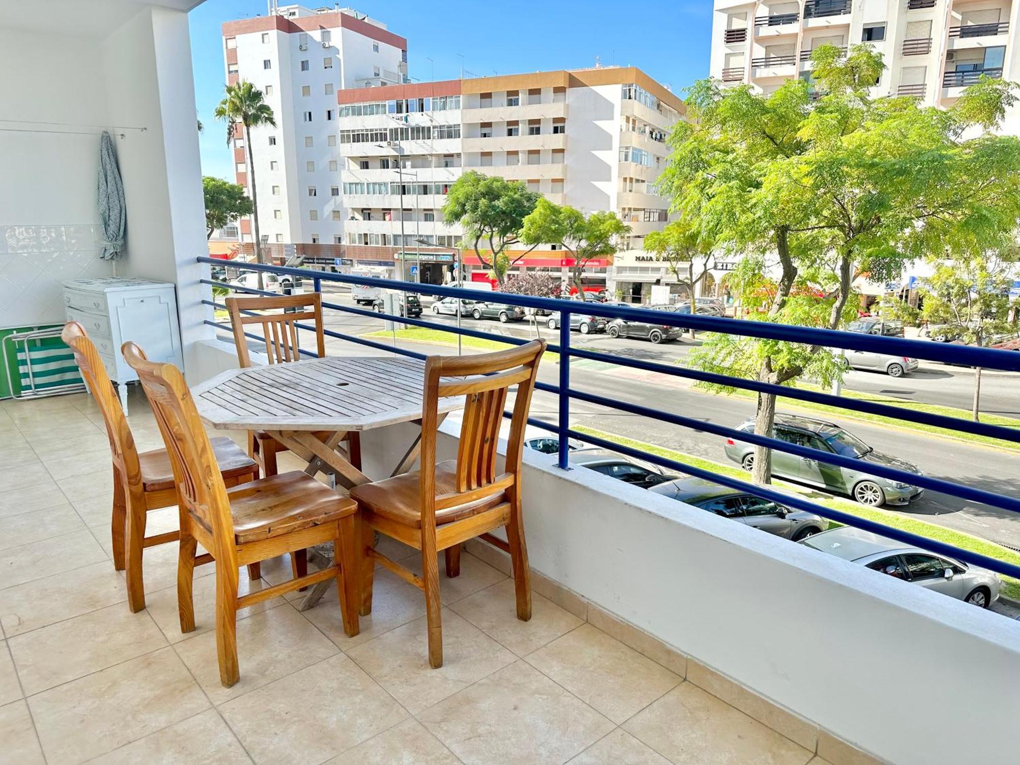 Rei Apartment Quarteira Bagian luar foto