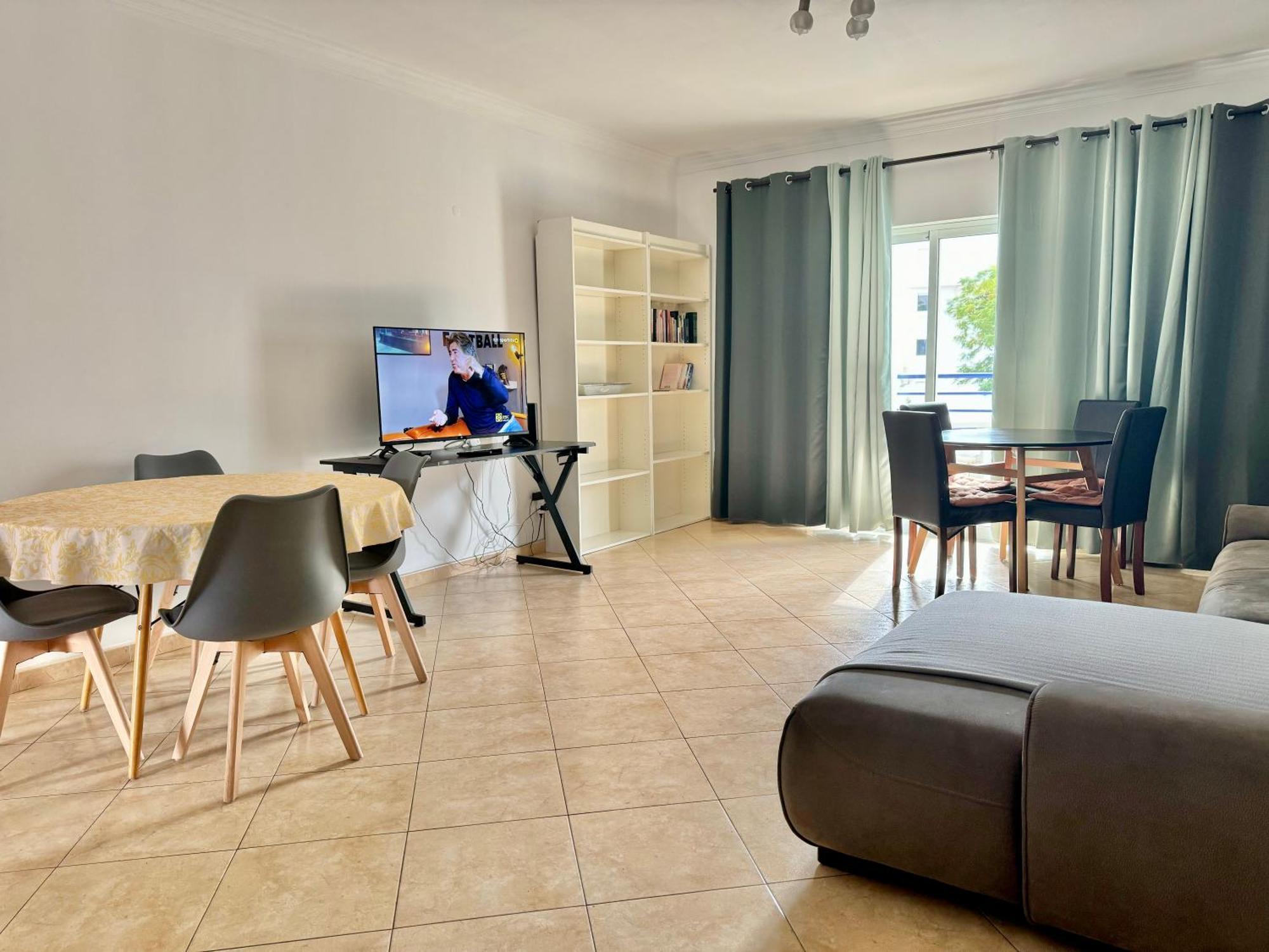 Rei Apartment Quarteira Bagian luar foto