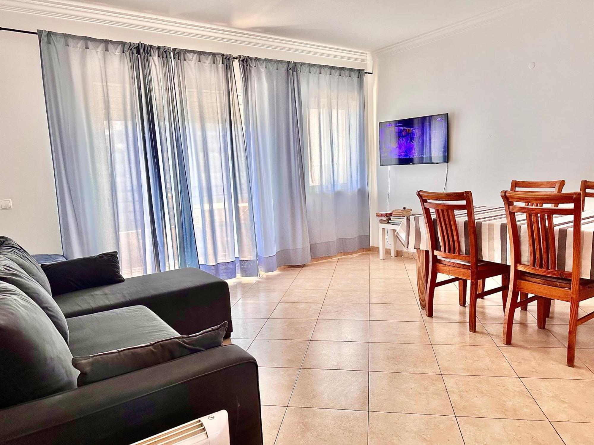 Rei Apartment Quarteira Bagian luar foto