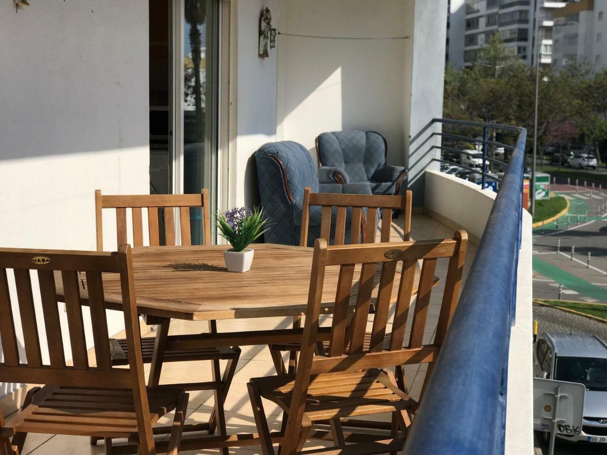 Rei Apartment Quarteira Bagian luar foto
